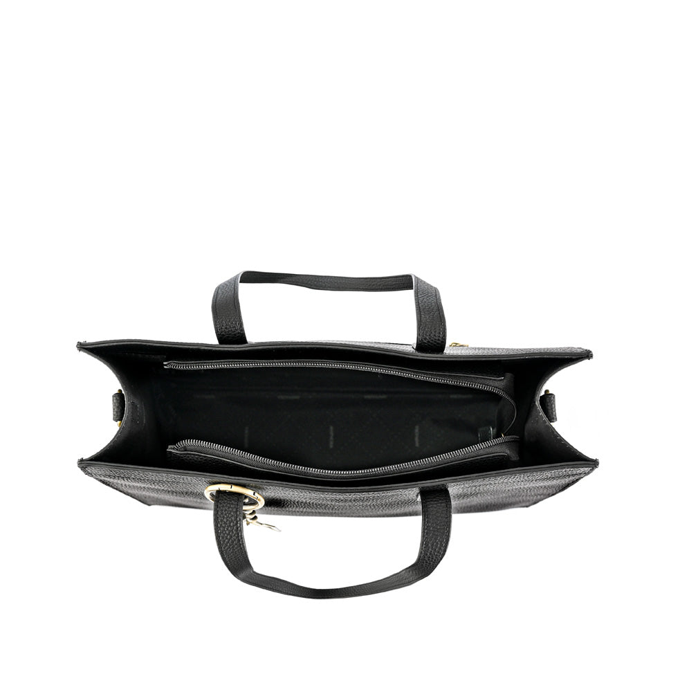 Cartera Dos Asas Miller Negro