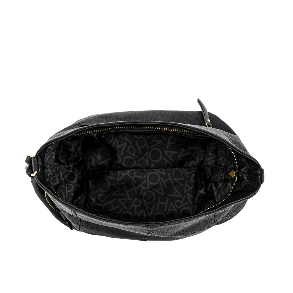 Cartera Corte Recto Robin Negro