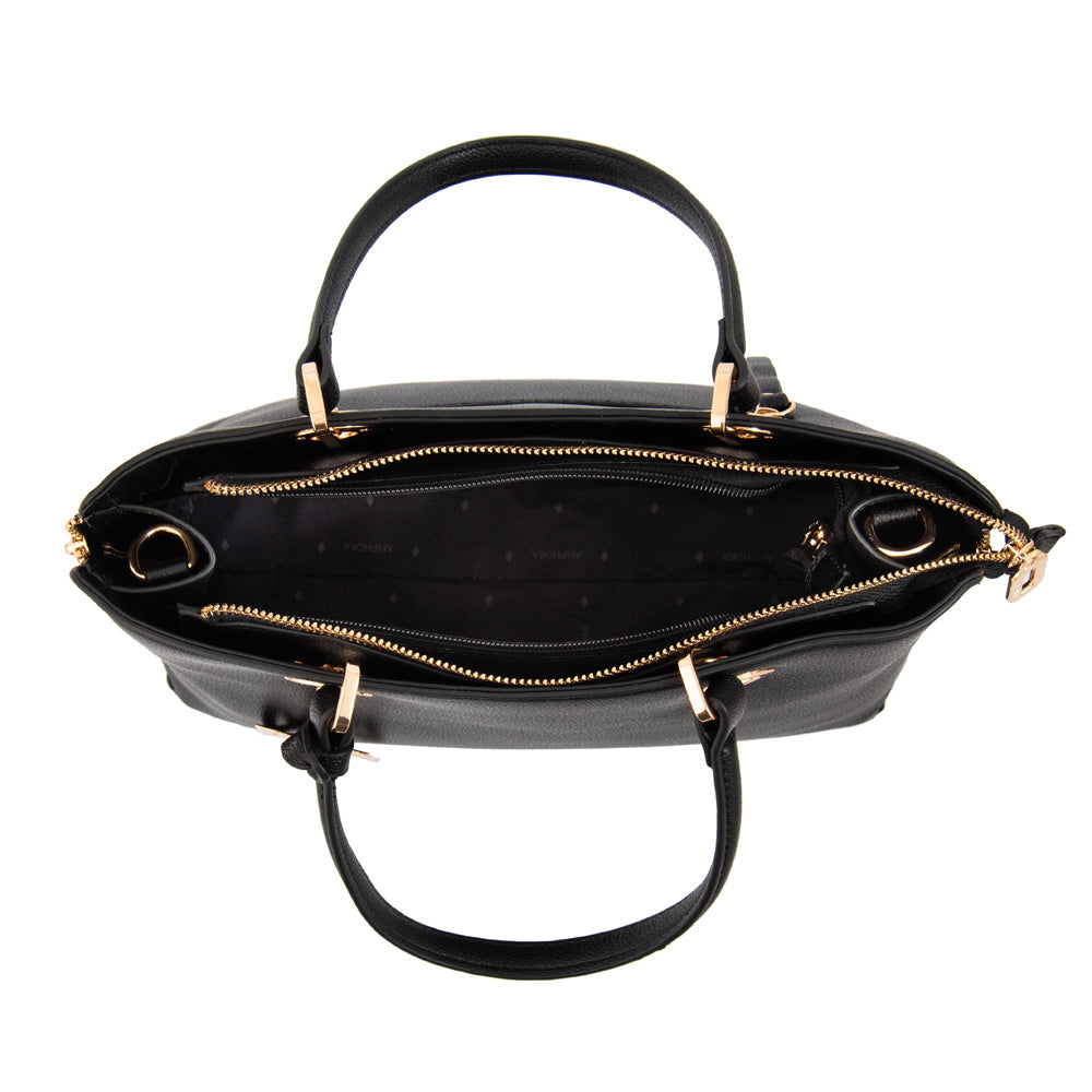 Cartera Dos Asas Laia Negro