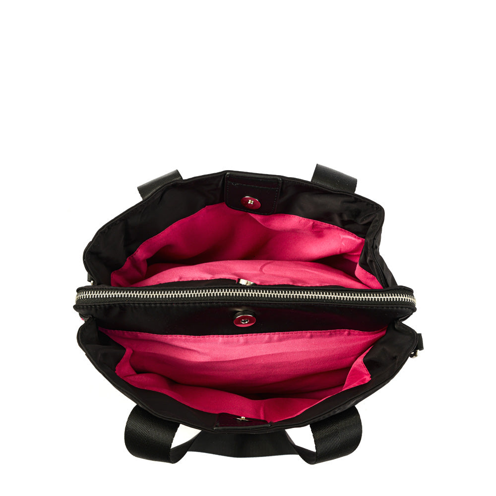 Cartera Dos Asas Adelina Negro