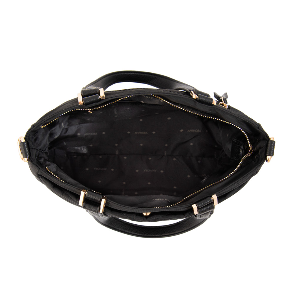 Cartera Dos Asas Filomena Negro Especial