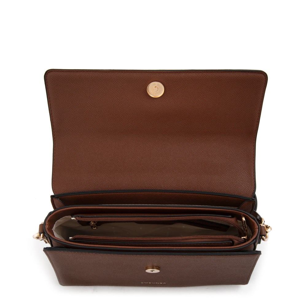 Cartera Dos Asas Suecia Café