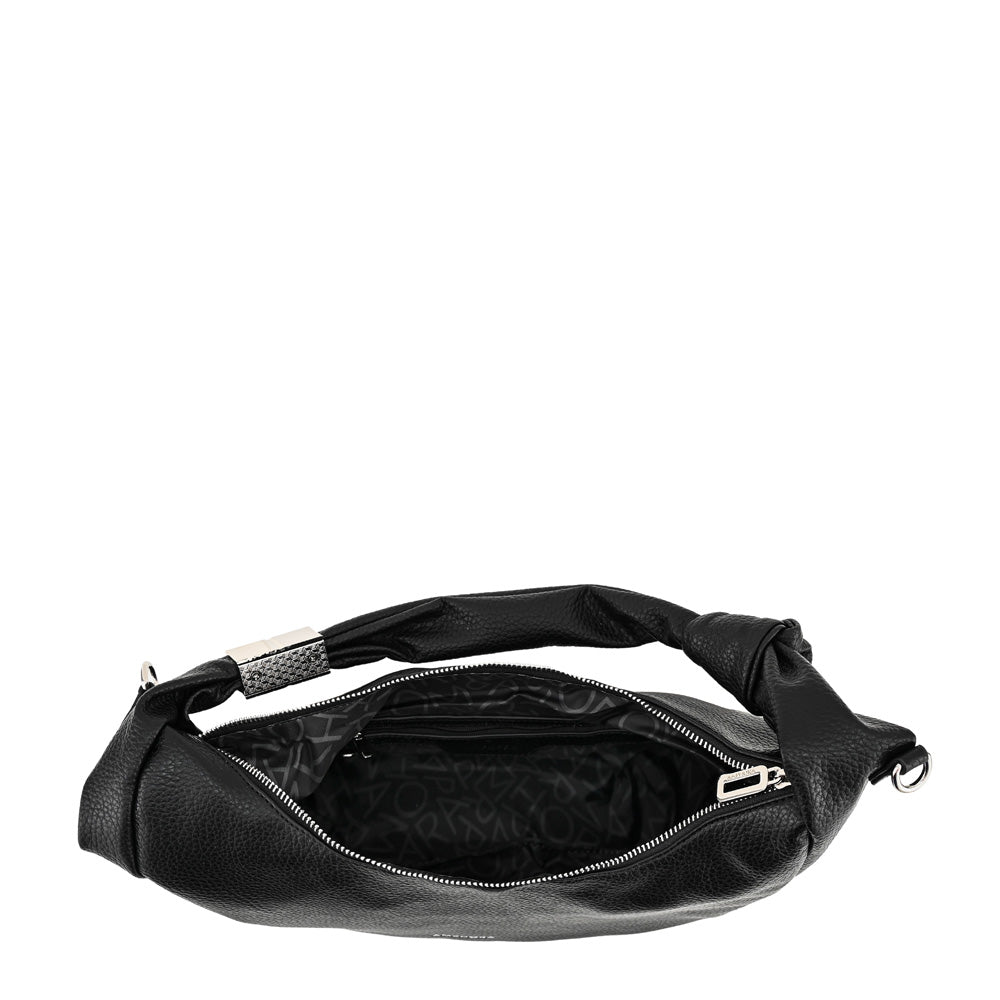 Cartera Oval Olivia Negro