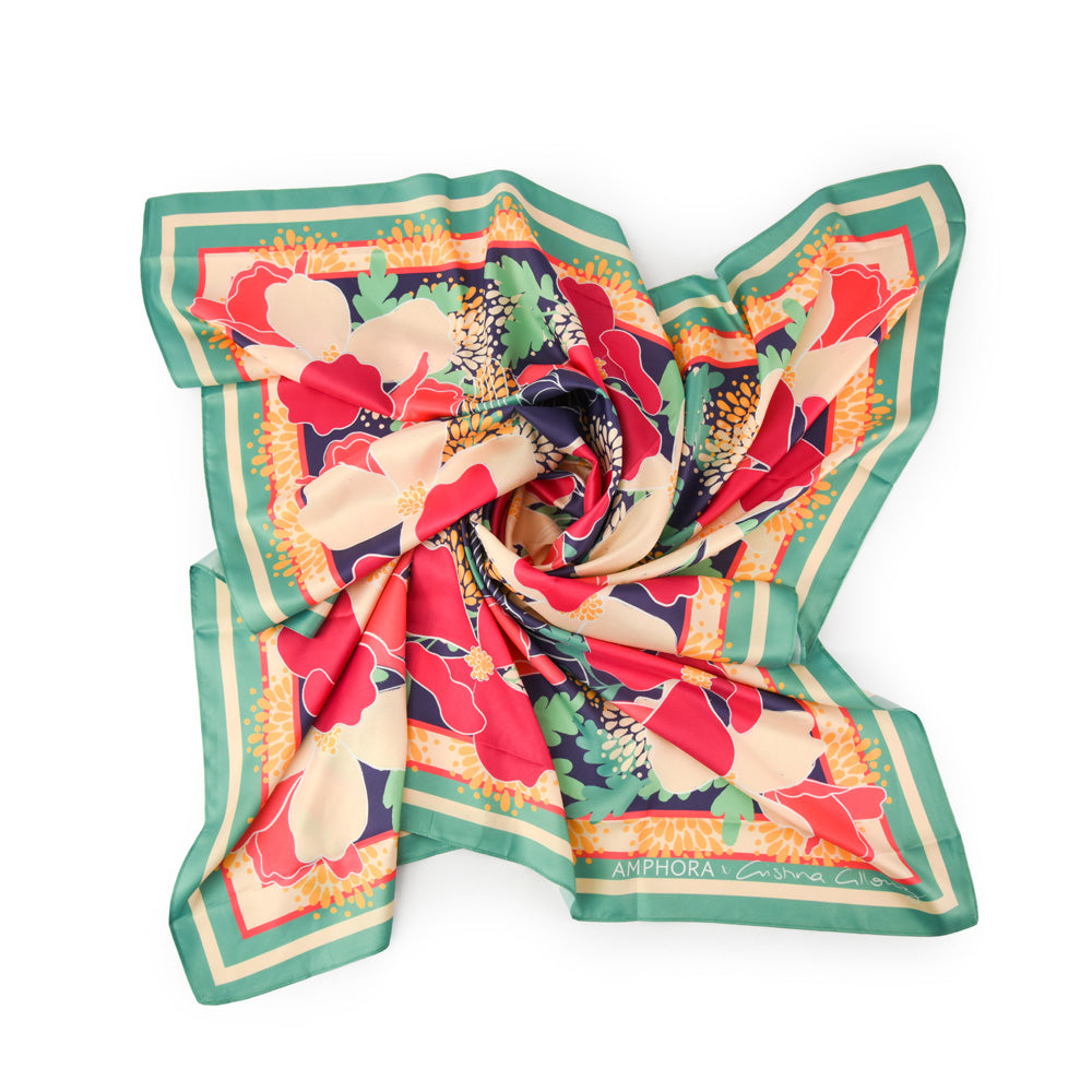 Pañuelo Cristina Cilloniz Fucsia