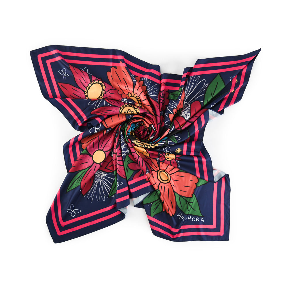 Pañuelo Papillon Morado