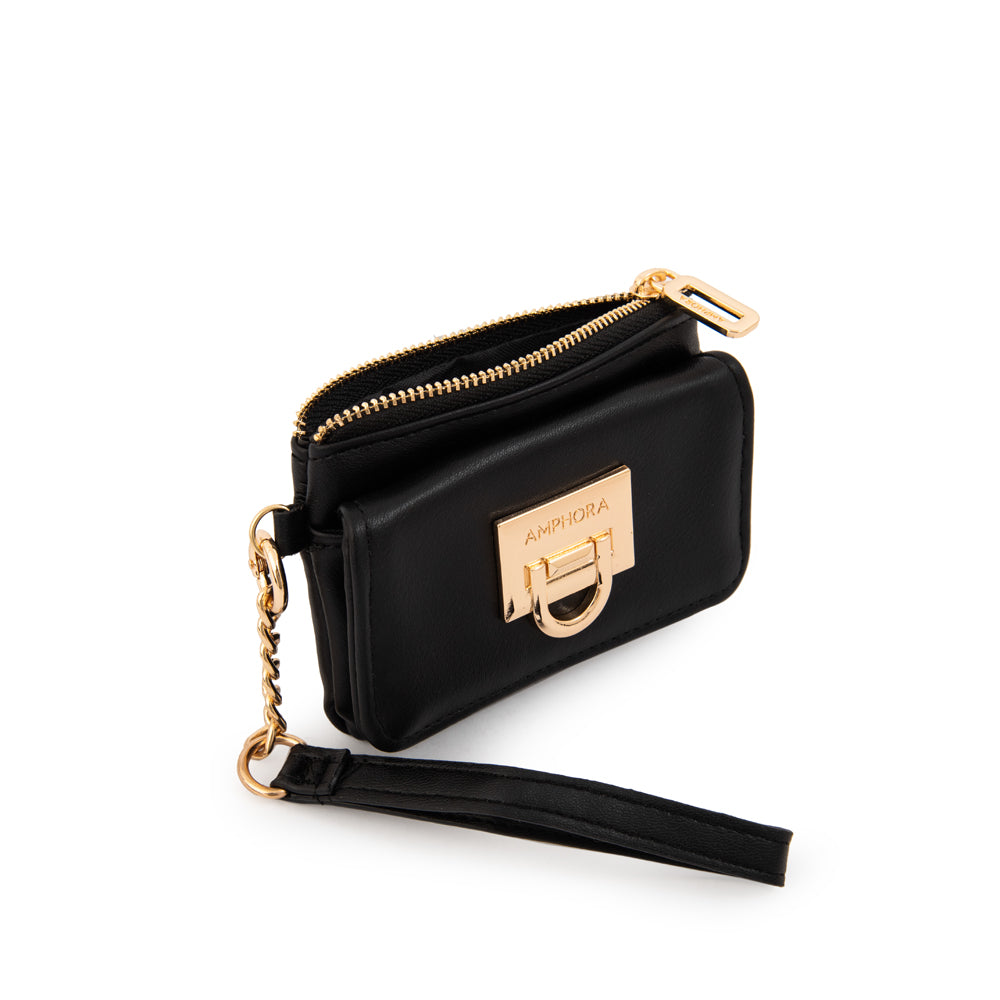 Monedero Grecia Negro