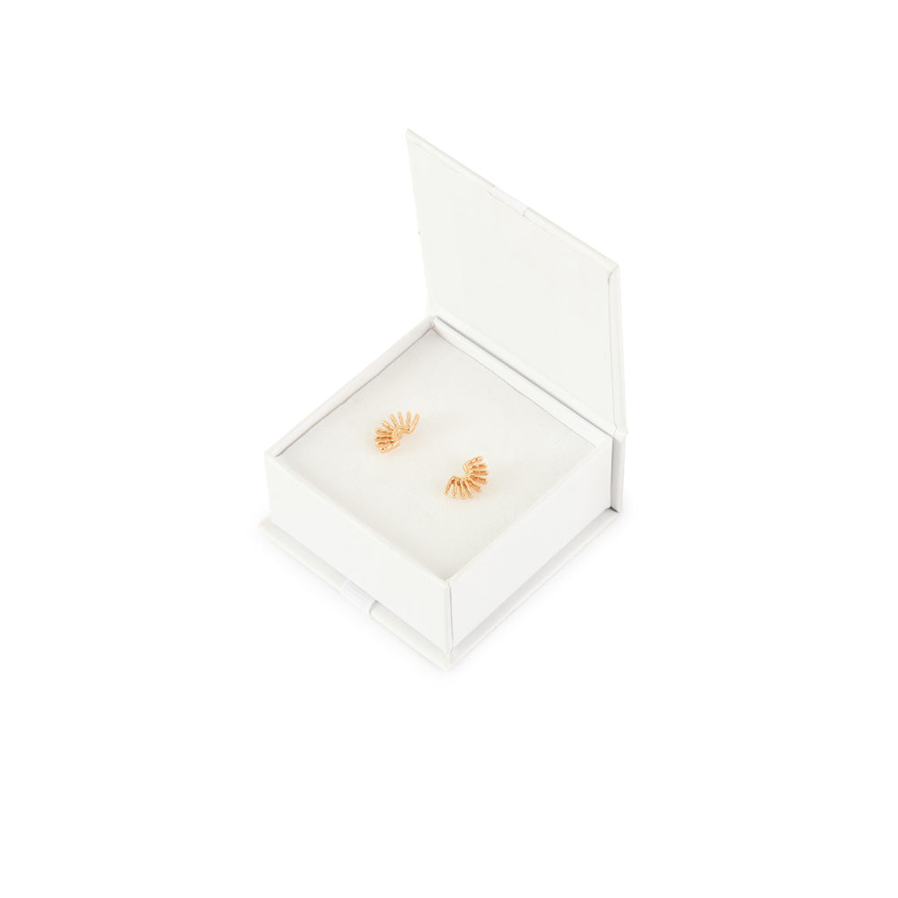 Aretes Sunrise Multirayo Dorado