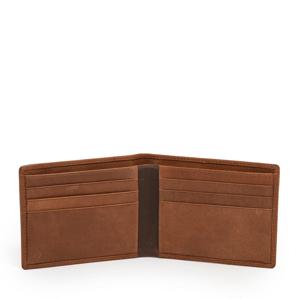 Billetera Hombre Simple Cristian Café