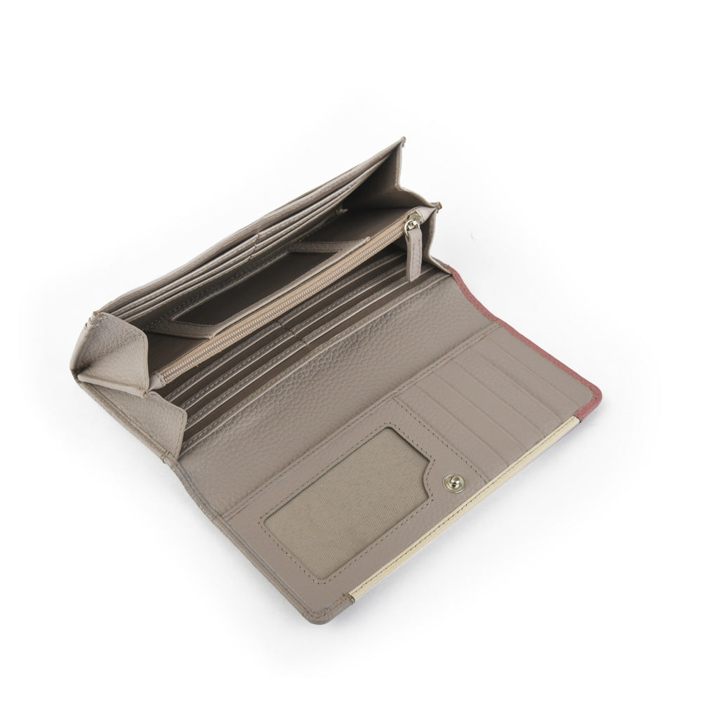 Billetera Citron Taupe