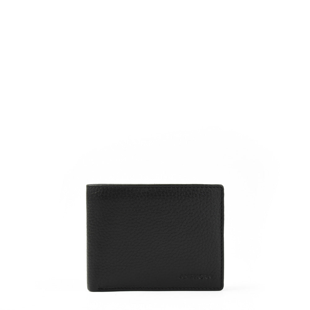 Billetera Hombre C/Aleta Facundo Negro – Amphora Peru