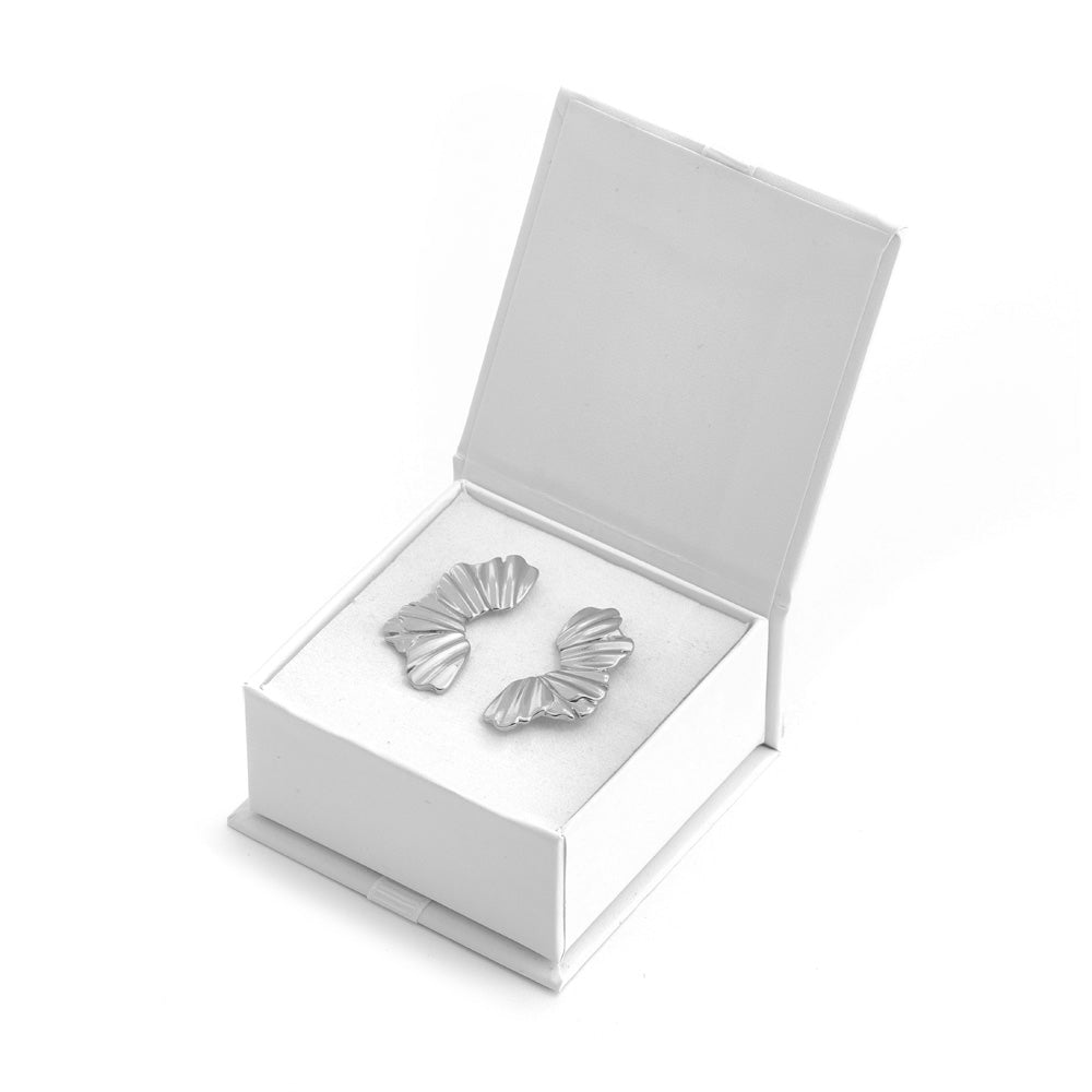 Aretes Danae Plateado