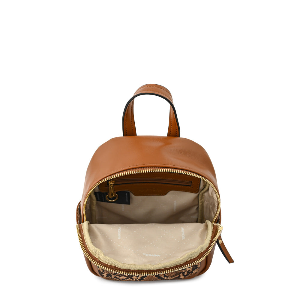 Mochila Mini Dominique Camel