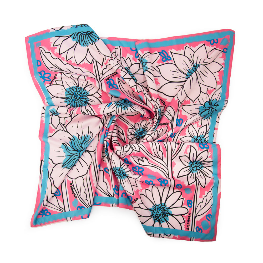 Pañuelo Lirica Rosado Viejo