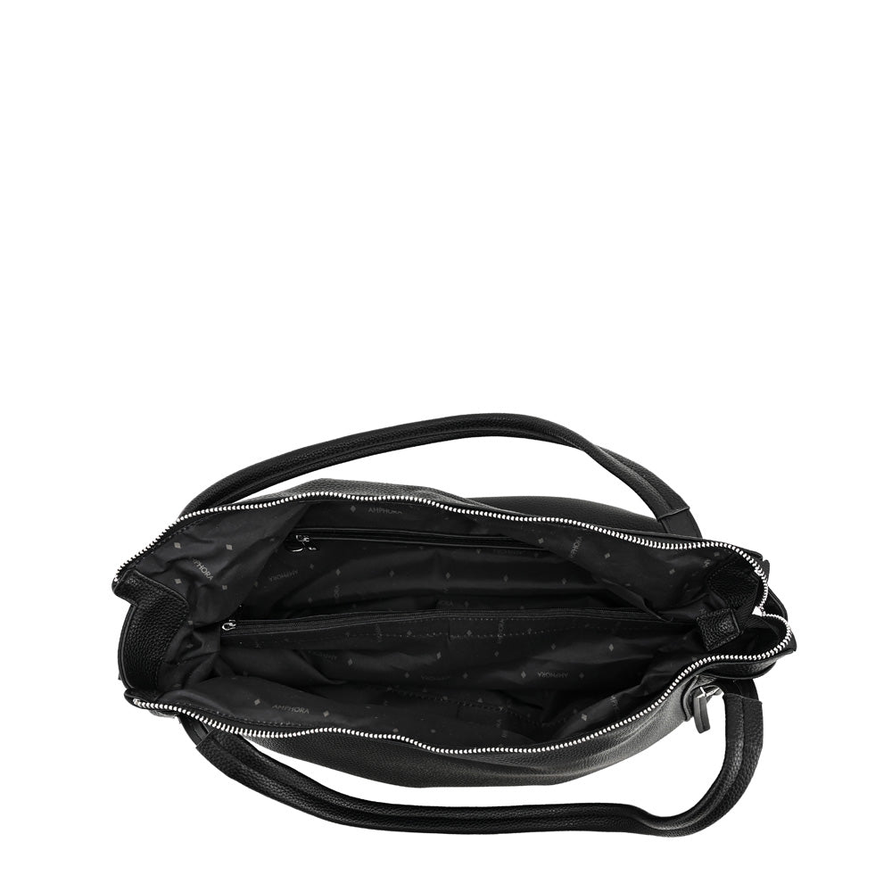 Cartera Dos Asas Nassau Negro