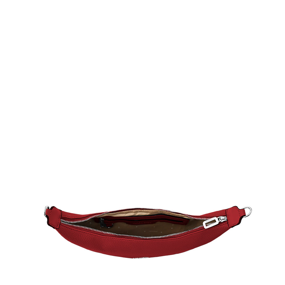 Cartera Oval Ostara Rojo