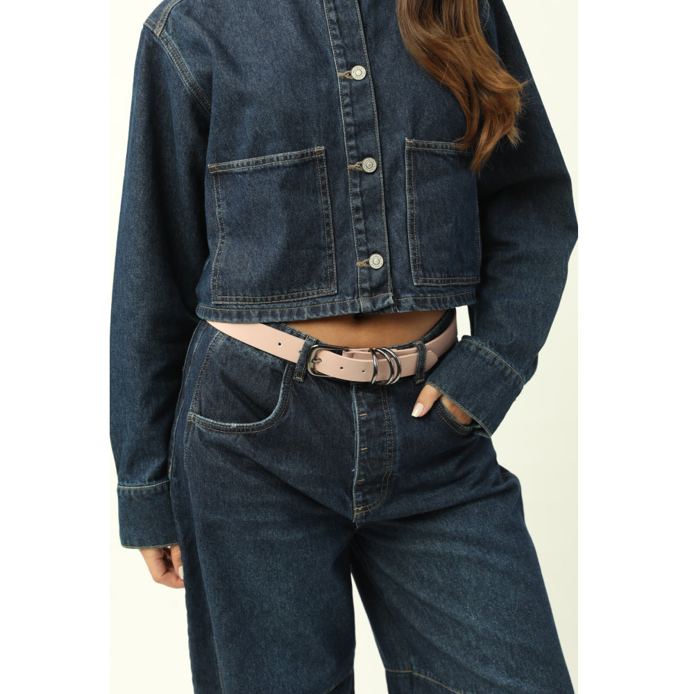 Cinturon Haibi Rosado Viejo