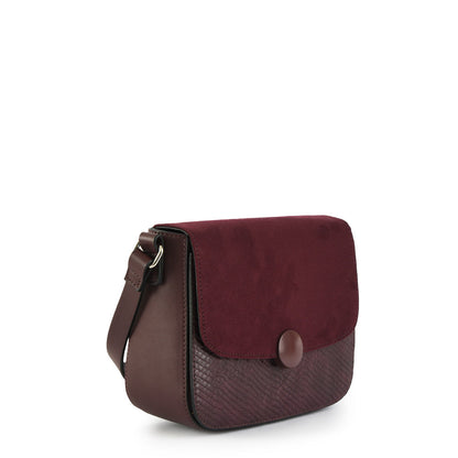 Crossbody Bouton Burdeo