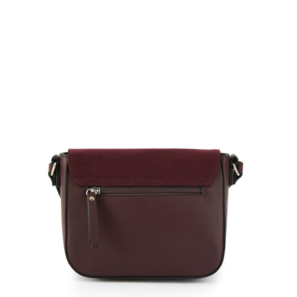 Crossbody Bouton Burdeo