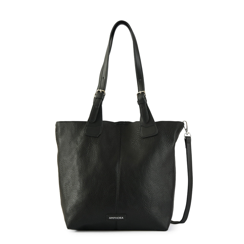 Cartera Dos Asas Isara Negro