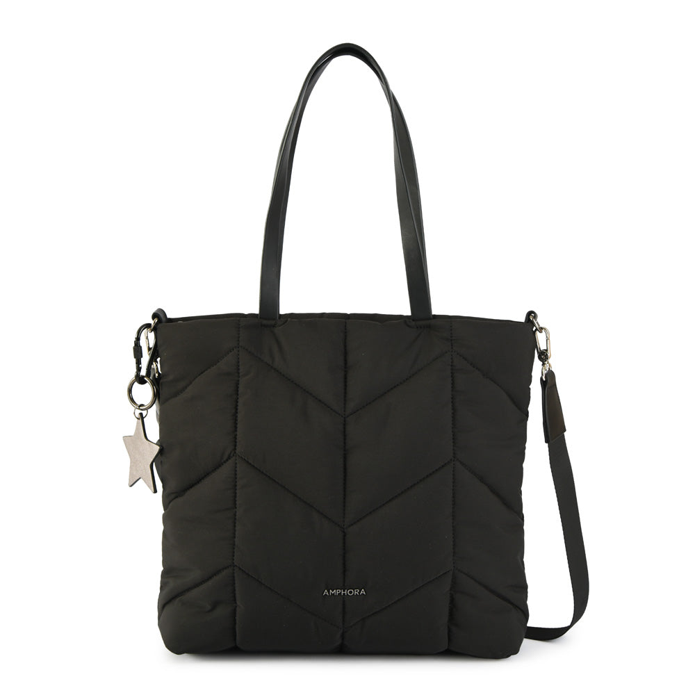 Cartera Dos Asas Novak Negro