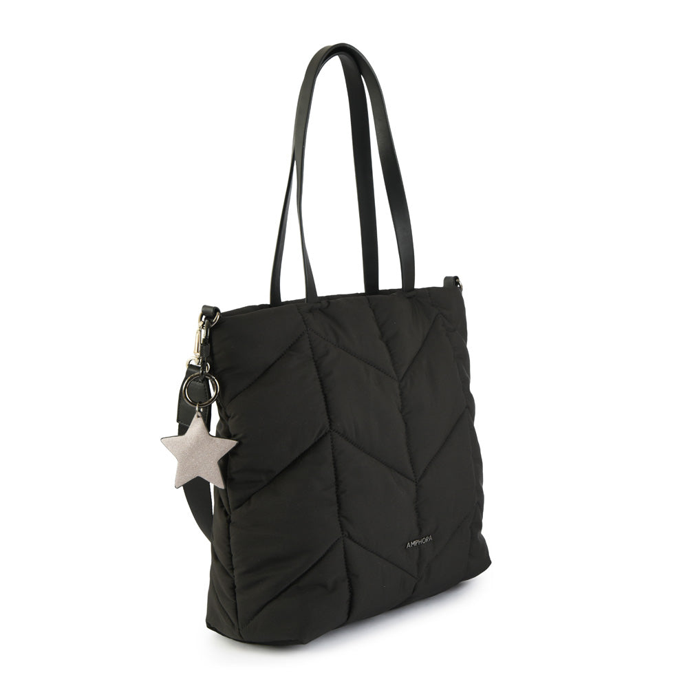 Cartera Dos Asas Novak Negro