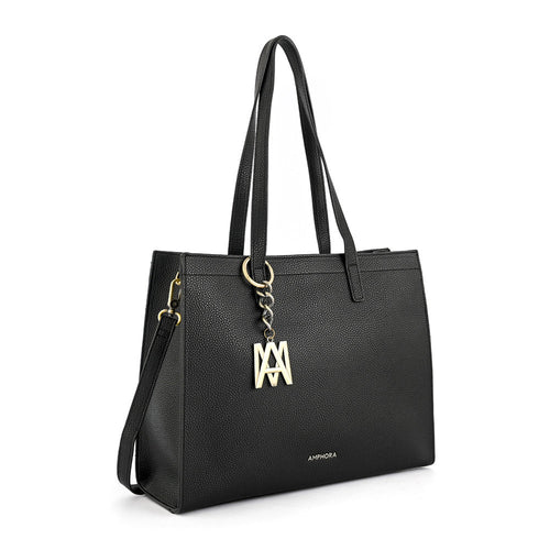 Cartera Dos Asas Miller Negro