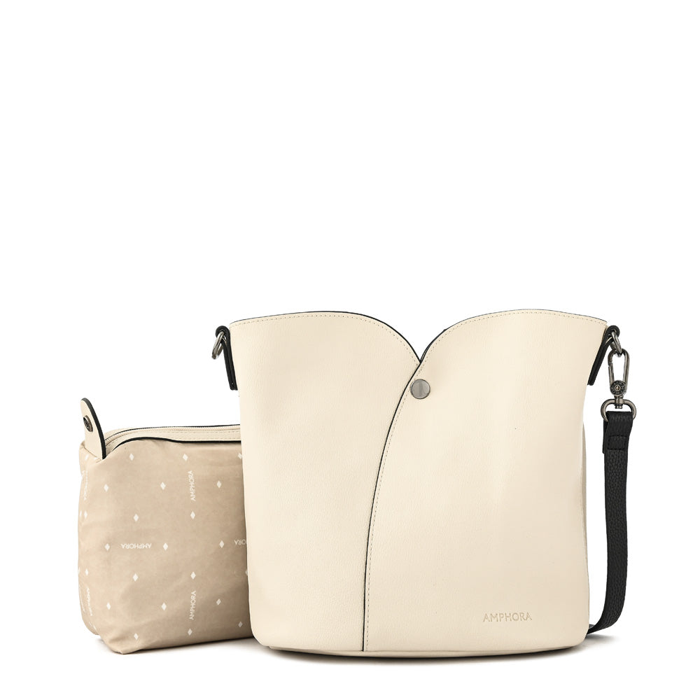 Crossbody Emma Blanco Crudo