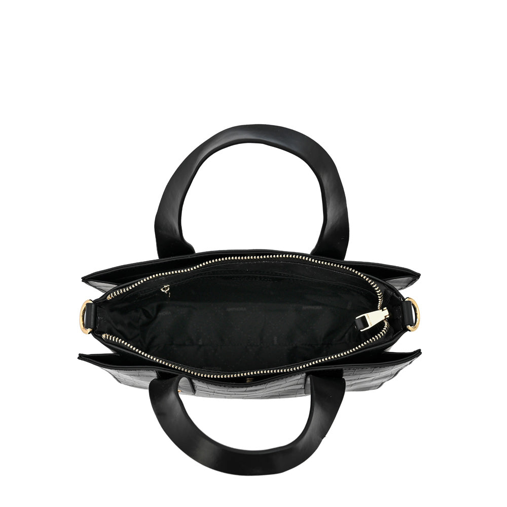 Cartera Dos Asas Rivoli Negro