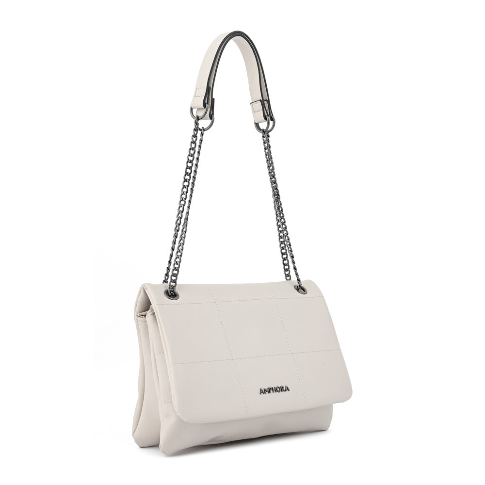 Crossbody Romina Blanco Crudo
