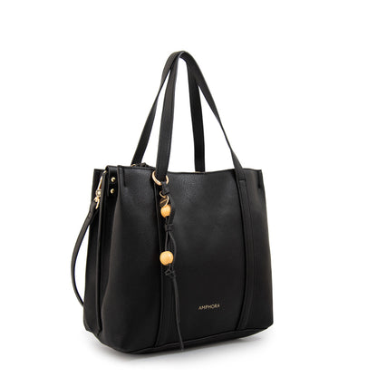 Cartera Dos Asas Valeria Negro