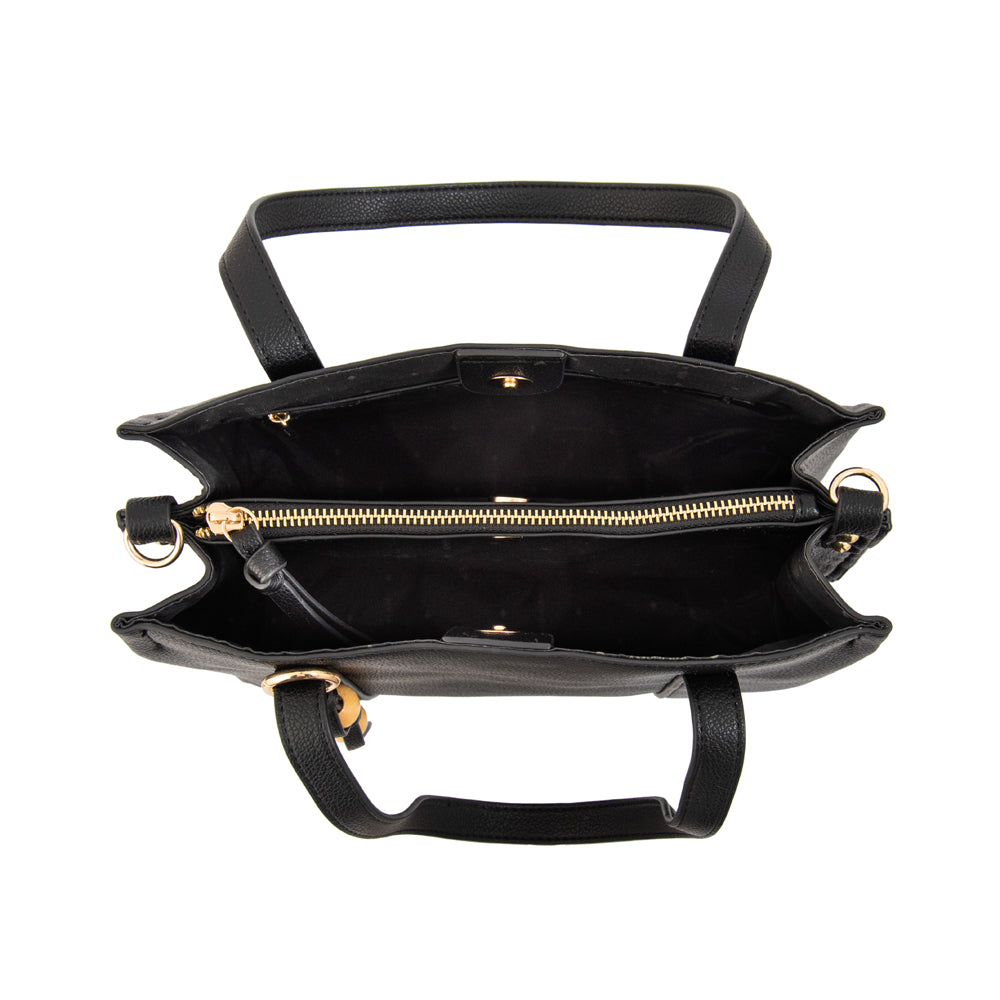 Cartera Dos Asas Valeria Negro