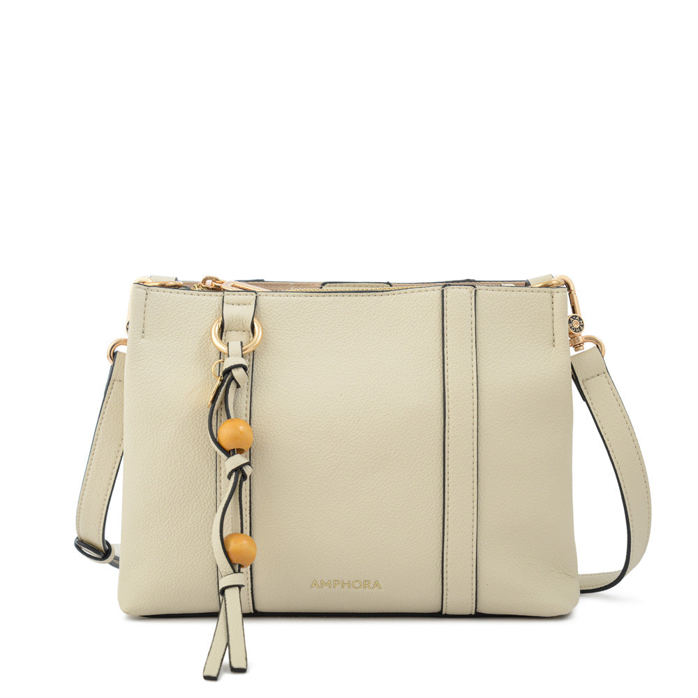 Crossbody Valeria Blanco Crudo