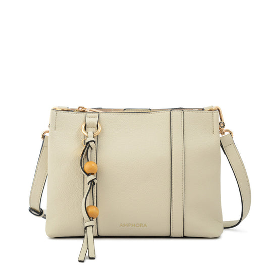 Crossbody Valeria Blanco Crudo
