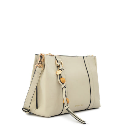 Crossbody Valeria Blanco Crudo