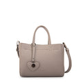 Cartera Dos Asas Victoria Gris