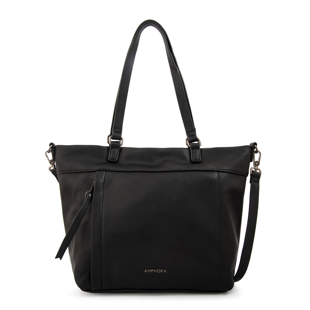 Cartera Dos Asas Carolina Negro
