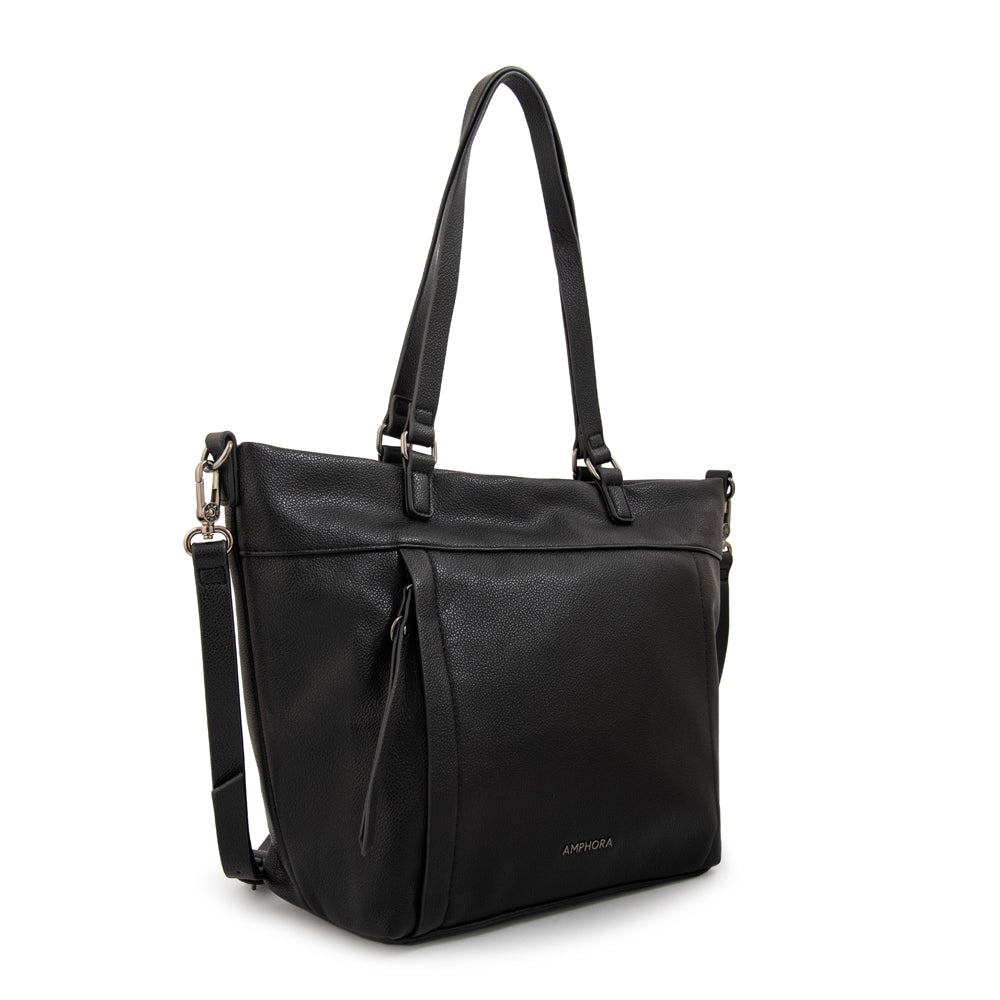 Cartera Dos Asas Carolina Negro