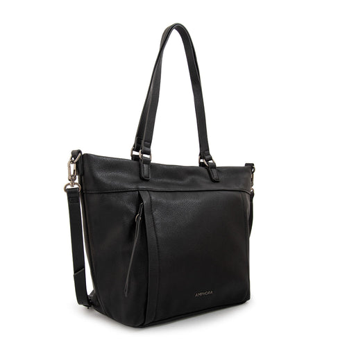 Cartera Dos Asas Carolina Negro