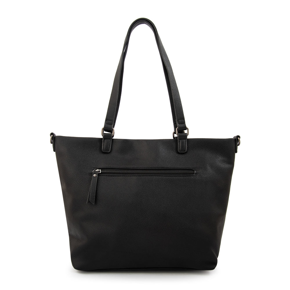 Cartera Dos Asas Carolina Negro