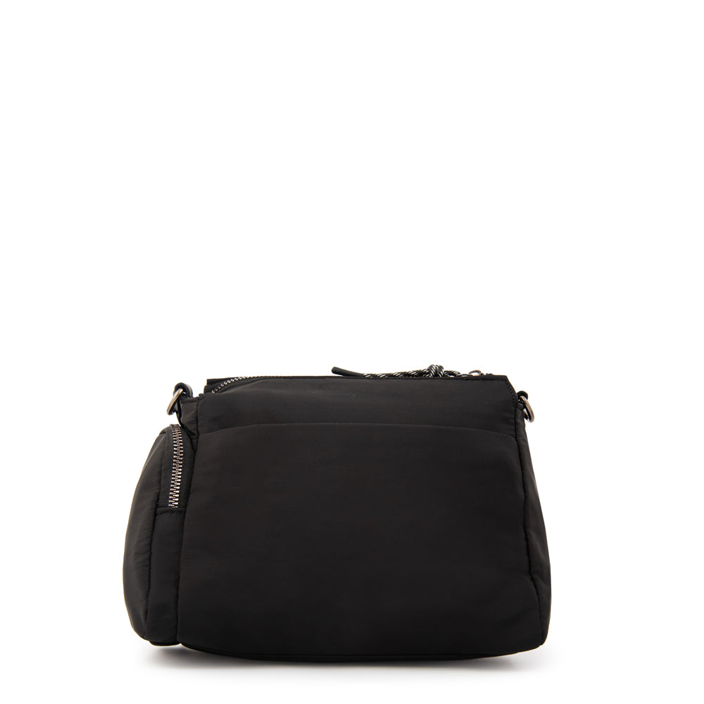 Crossbody Pequeña Julia Nylon Negro