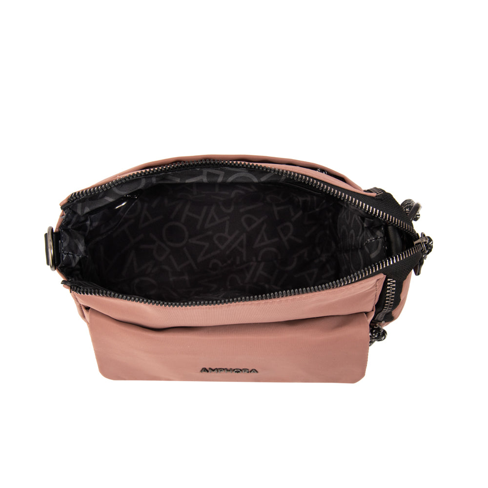 Crossbody Pequeña Julia Rosado Viejo