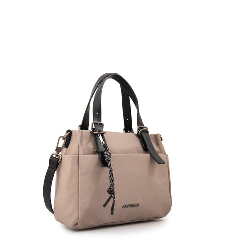 Crossbody Mediana Julia Beige Oscuro
