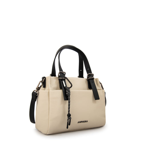 Crossbody Mediana Julia Blanco Crudo