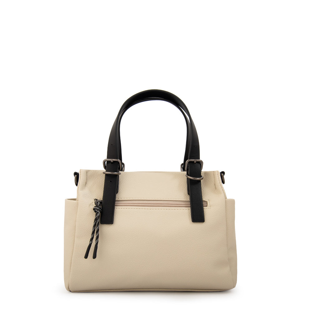 Crossbody Mediana Julia Blanco Crudo