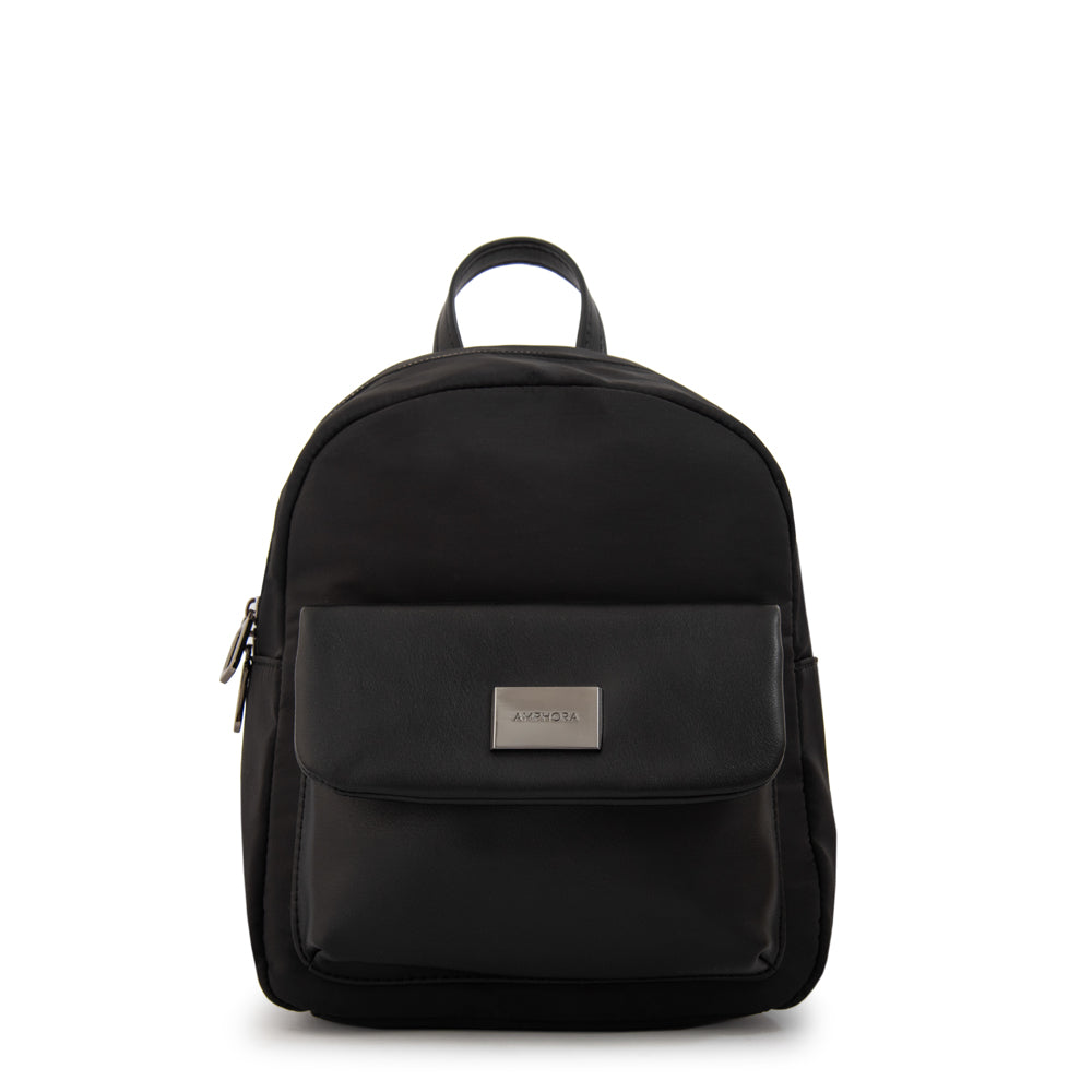 Mochila Lara Nylon Negro