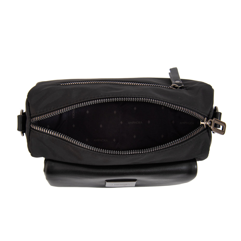 Crossbody Lara Nylon Negro