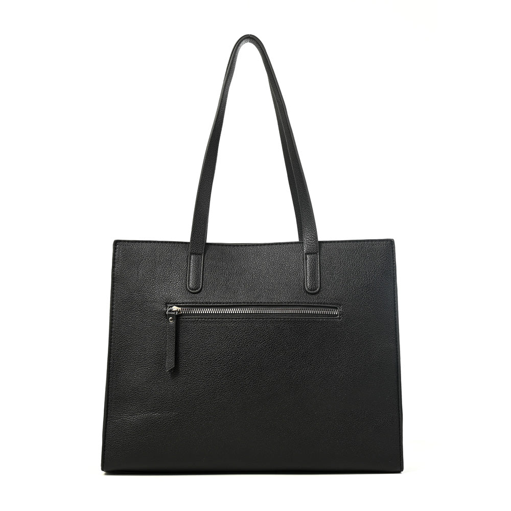 Cartera Dos Asas Nora Negro