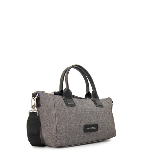 Crossbody Emma Texturizado Negro