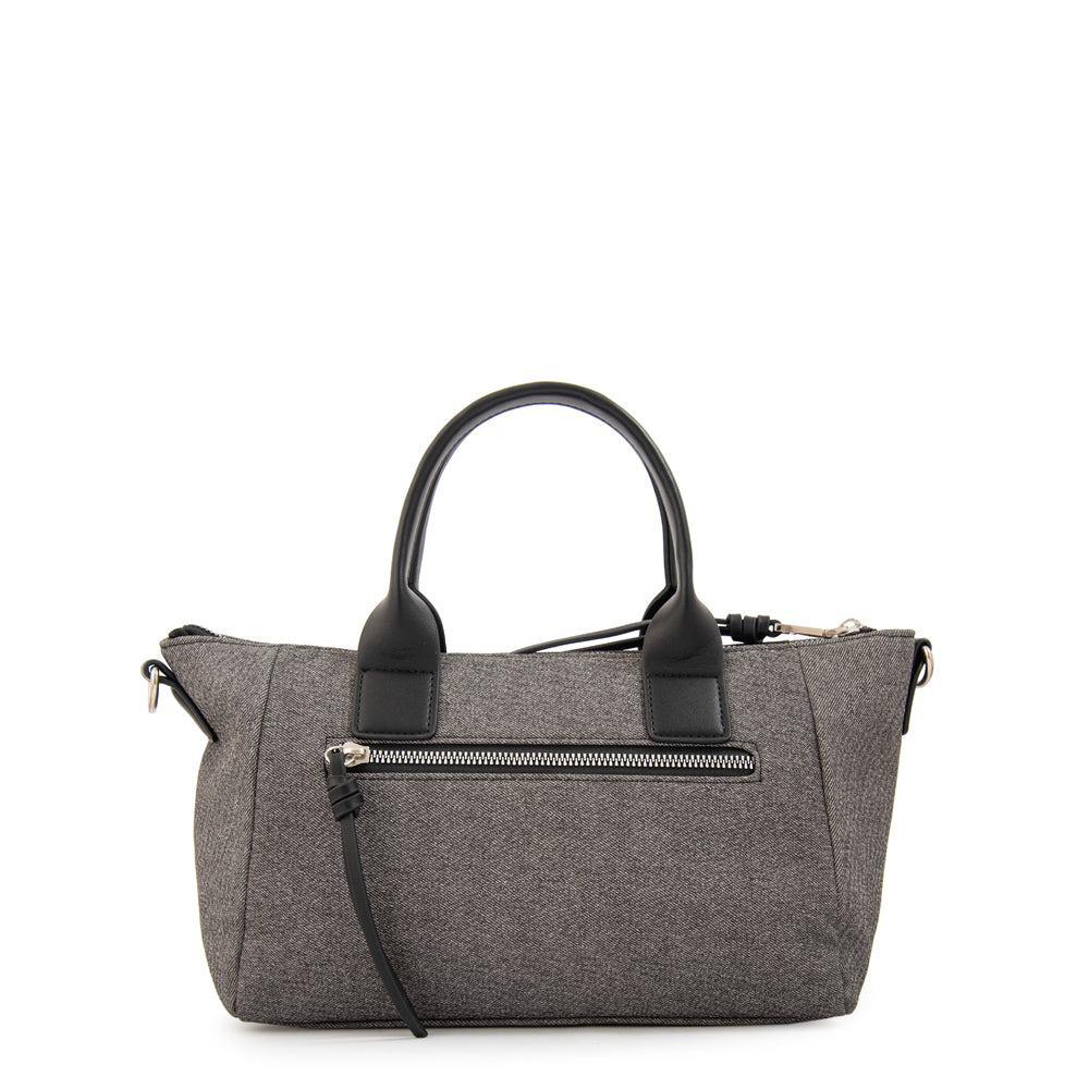 Crossbody Emma Texturizado Negro