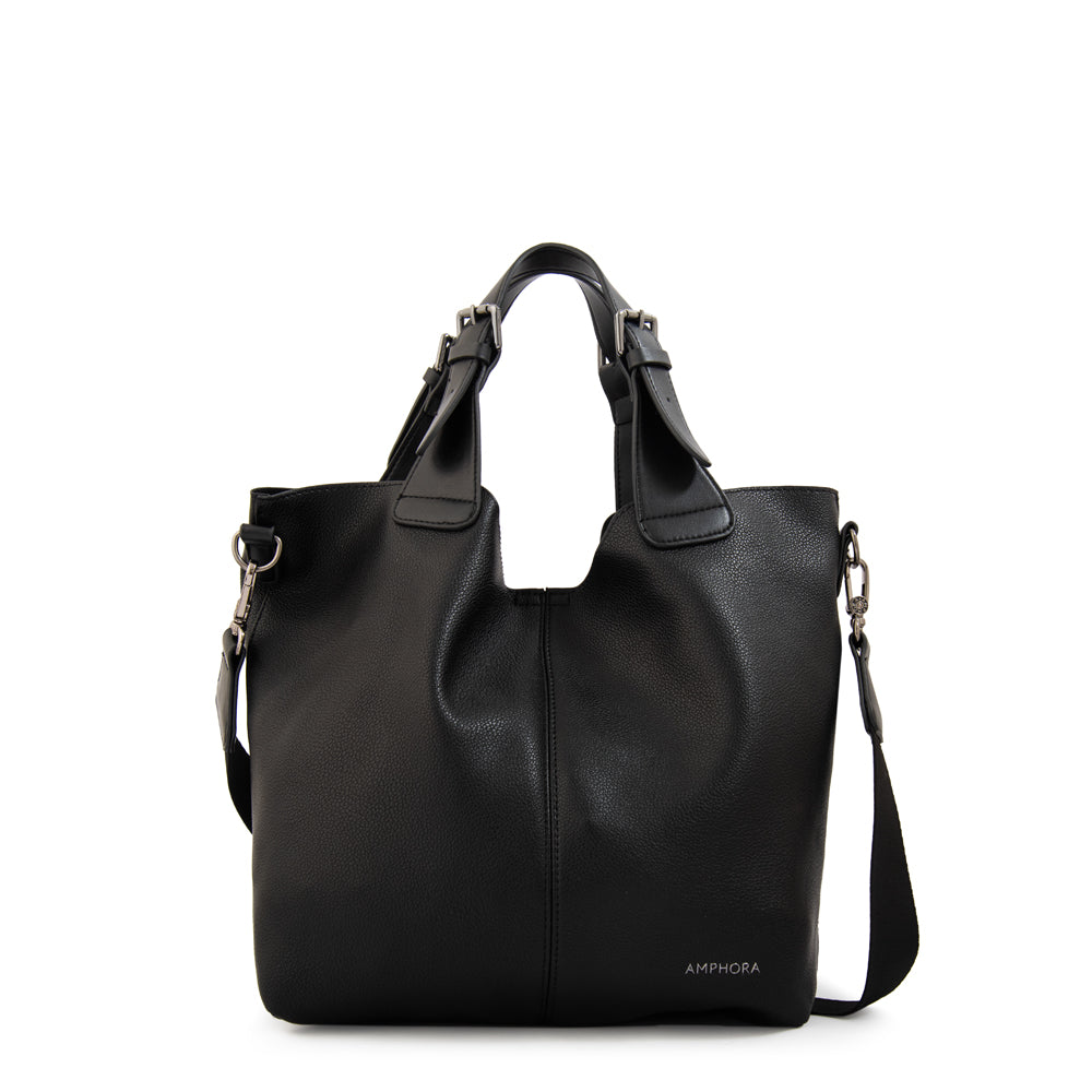 Cartera Dos Asas Regina Negro